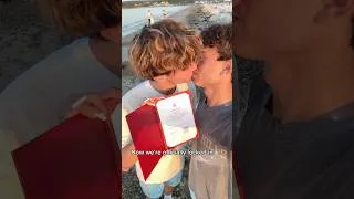 Thumbnail: He PROPOSED!?! #fypシ #gaycouple #boyfriends #mlmcouple #gaylove #cutebf #darryring