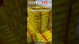Thumbnail: The Hunter Walked RIGHT PAST Me… I Wasn't Even Hiding | MECCHA CHAMELEON #shorts #hidenseek #games
