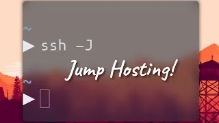 Thumbnail: Jump hosting ssh connections #shorts