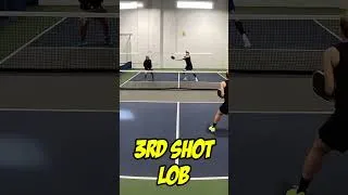 Thumbnail: 3rd Shot Lob 5th Shot Drive #pickleball  #shorts #engagepickleball #pickleballhighlights