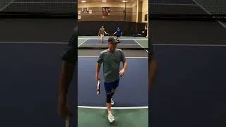 Thumbnail: 3rd Shot Lobs versus Unwinding Stack #pickleball  #shorts #engagepickleball #pickleballhighlights