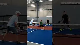 Thumbnail: Backhand roll finish #pickleball  #shorts #engagepickleball #pickleballhighlights