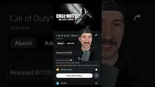 Thumbnail: Black Ops 1&2 On Ps5 Shadow Dropped #blackops #blackops2 #cod #shorts #ps5