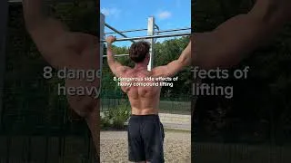 Thumbnail: here are the eight dangerous side effects of heavy compound lifting nobody warns you about ⬇️