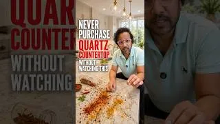 Thumbnail: Never Purchase QUARTZ Countertop without watching this.  #kitchen #jadestonearchitects