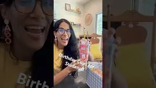 Thumbnail: Birthday Cups for students! #teachers #teachersofinstagram #teacherlife #teacherresources
