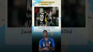 Thumbnail: Paul Pogba Career journey ✈️ #manchesterunited #juventus