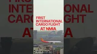 Thumbnail: First International Cargo Flight Lands At NMIA!✈️🇭🇰🇮🇳 Hong Kong Air Cargo RH9631