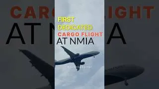 Thumbnail: 🚨 FIRST Cargo Flight Lands at Navi Mumbai Airport! ✈️ | IndiGo A321 Freighter | NMIA History