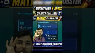 Thumbnail: Airforce Y Maths Trick No 1 | Maths For Airforce Y, MA #shorts #jaihoinstitute