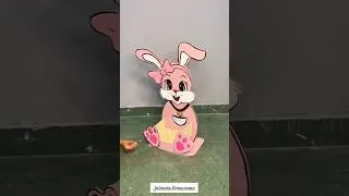 Thumbnail: Cute Bunny Craft 🐰💕 | DIY Bunny Basket Making | Easy Handmade Craft #Shorts #DIY