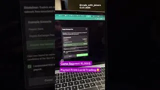 Thumbnail: 10,000$ Live Withdrawal from Lucid Trading, Future Prop Firm