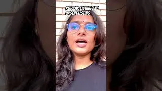 Thumbnail: regular listing aur urgent listing me anyr #jaiswalcareerinstitute