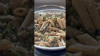 Thumbnail: I tried Protein Pasta! 🍝 #jaiyetrimakana #protein #healthyfood #cooking #shorts