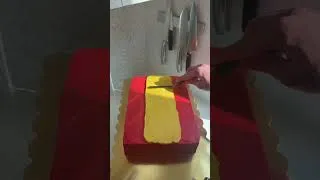 Thumbnail: Who are you rooting for? #spain #worldcup #cake #cakedecorating #bakewithjake
