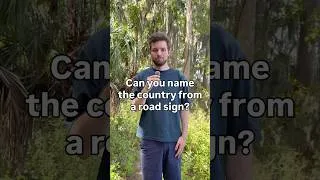 Thumbnail: Can I name the country from a road sign? #shorts