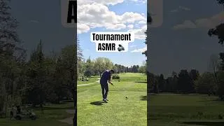 Thumbnail: Tournament ASMR 🔊Full round with commentary on my YouTube channel #GolfASMR  #TournamentGolf