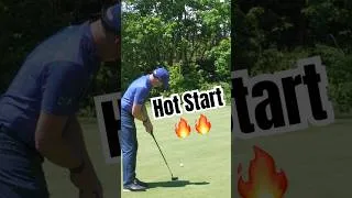 Thumbnail: Starting the tournament the right way. 🐦 #golf #golfreel #golfswing #birdiestart #youtubegolf