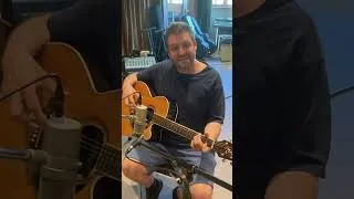 Thumbnail: Playing Noel Gallagher's Acoustic Guitar @ Rockfield Studios