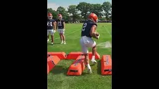 Thumbnail: Illinois RBs - Change of Direction + Stiff Arm Drill