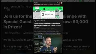 Thumbnail: Compete for $3k By Participating in the Wix Studio Challenge