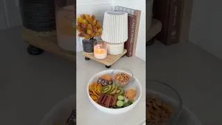 Thumbnail: MID-DAY SNACK PLATE 🌱 (High protein + High fiber)