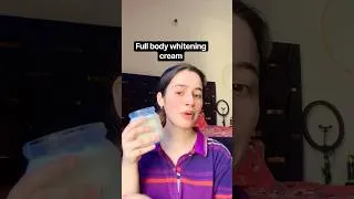 Thumbnail: Full body whitening cream ✨ #skincare #shorts #shortsviral