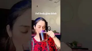 Thumbnail: Full Body Glow Drink ✨ #skincare #shorts #glowingskin #homeremediestamil