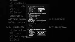 Thumbnail: Pedagogy mcqs | Educational Psychology | FPSC KPPSC PPSC SPSC