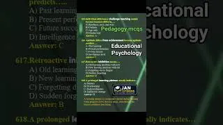 Thumbnail: Educational Psychology | Pedagogy mcqs | FPSC KPPSC PPSC SPSC ETEA BPSC NTS STS
