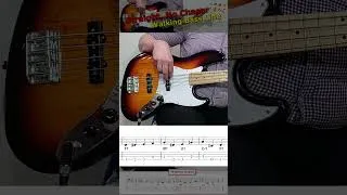Thumbnail: "Straight, No Chaser" (full bass line) 🎹 Walking Bass Line 🎻#jazzbass #walkingbass #bebop