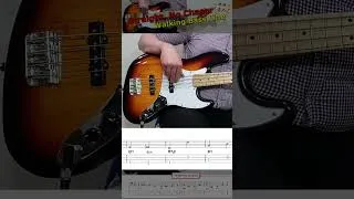 Thumbnail: "Straight, No Chaser" (part 1) 🎹 Walking Bass Line 🎻#jazzbass #walkingbass #bebop