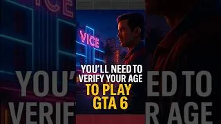 Thumbnail: GTA 6 Age Verification Will Shock You | Rockstar's New System #gta6 #gta5 #shorts