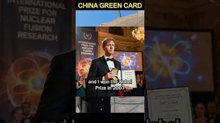 Thumbnail: How Did I get a Chinese GREEN Card!?😲 #china #greencard #livinginchina