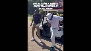 Thumbnail: DC Young Fly and Chris Tucker Dancing to Rock With You by Michael Jackson 😂😂😂😂