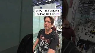 Thumbnail: Who else has felt the "BKK escalator heartbreak"? Let me know in the comments! 👇😭😆