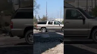 Thumbnail: Cars Won’t Stop At Railroad Crossing!  Gates Down!