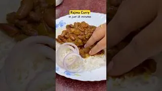 Thumbnail: Simple and tasty Rajma Curry #telugu #food #recipes #telangana #andhrapradesh #viral #shorts #rajma