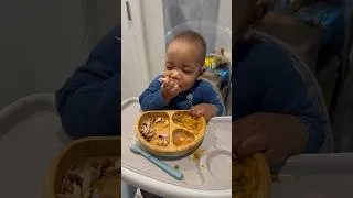 Thumbnail: jaden eating a meal at 9 months #viralshorts #babyboy