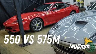 Thumbnail: Spot The Difference - Ferrari Edition! 550 vs 575M Maranello