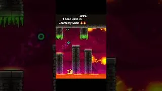 Thumbnail: I finally beat Dash in Geometry Dash #geometrydash #dash #gaming #games #clutch