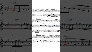 Thumbnail: Donna lee endless bop 8th notes #jazz #saxophone #bebop