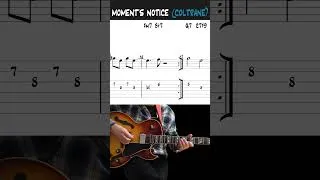 Thumbnail: Moment's Notice (John Coltrane) - Jazz Guitar Theme (225 BPM)