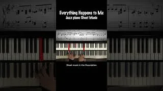 Thumbnail: Everything Happens to Me  #pianosheetmusic #jazzpiano
