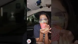 Thumbnail: Tried The $12 Crumbl’s Dubai Strawberry Cup - Any Good? #shorts