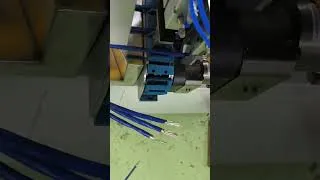 Thumbnail: Automatic Network Cable Metal Woven Mesh Aluminum Foil Stripping Machine  #cablewirestrippingmachine