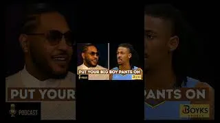 Thumbnail: Camelo Anthony's Advice For JA (Short) #CarmeloAnthony #JaMorant #NBA #Basketball #SportsAnalysis