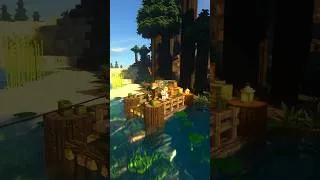 Thumbnail: Minecraft fishing deck #shorts