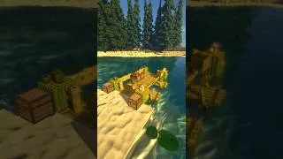 Thumbnail: Minecraft Bamboo bridge 1.20.1 #shorts
