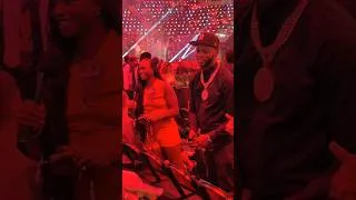 Thumbnail: Claressa Shields and Papoose in the house for Rousey vs. Carano. #claressashields